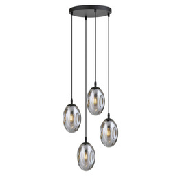 Wisząca lampa ASTRAL 4 BL PREMIUM GRAFIT czarny (1266/4PREM) - Emibig