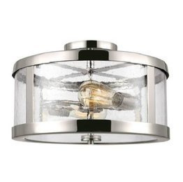 Lampa sufitowa Elstead Lighting Harrow FE-HARROW-SF Nikiel