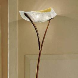 ATENE PI 3/226 bursztynowa/miedziana Lampa podłogowa Sillux